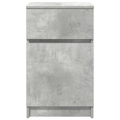 vidaXL Bedside Cabinet Concrete Grey 39x35x65 cm Engineered Wood 6