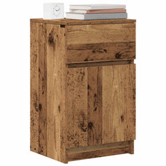 vidaXL Bedside Cabinet Old Wood 39x35x65 cm Engineered Wood 4