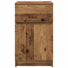 vidaXL Bedside Cabinet Old Wood 39x35x65 cm Engineered Wood 6
