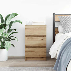 Bedside Cabinet with 3 Drawers
