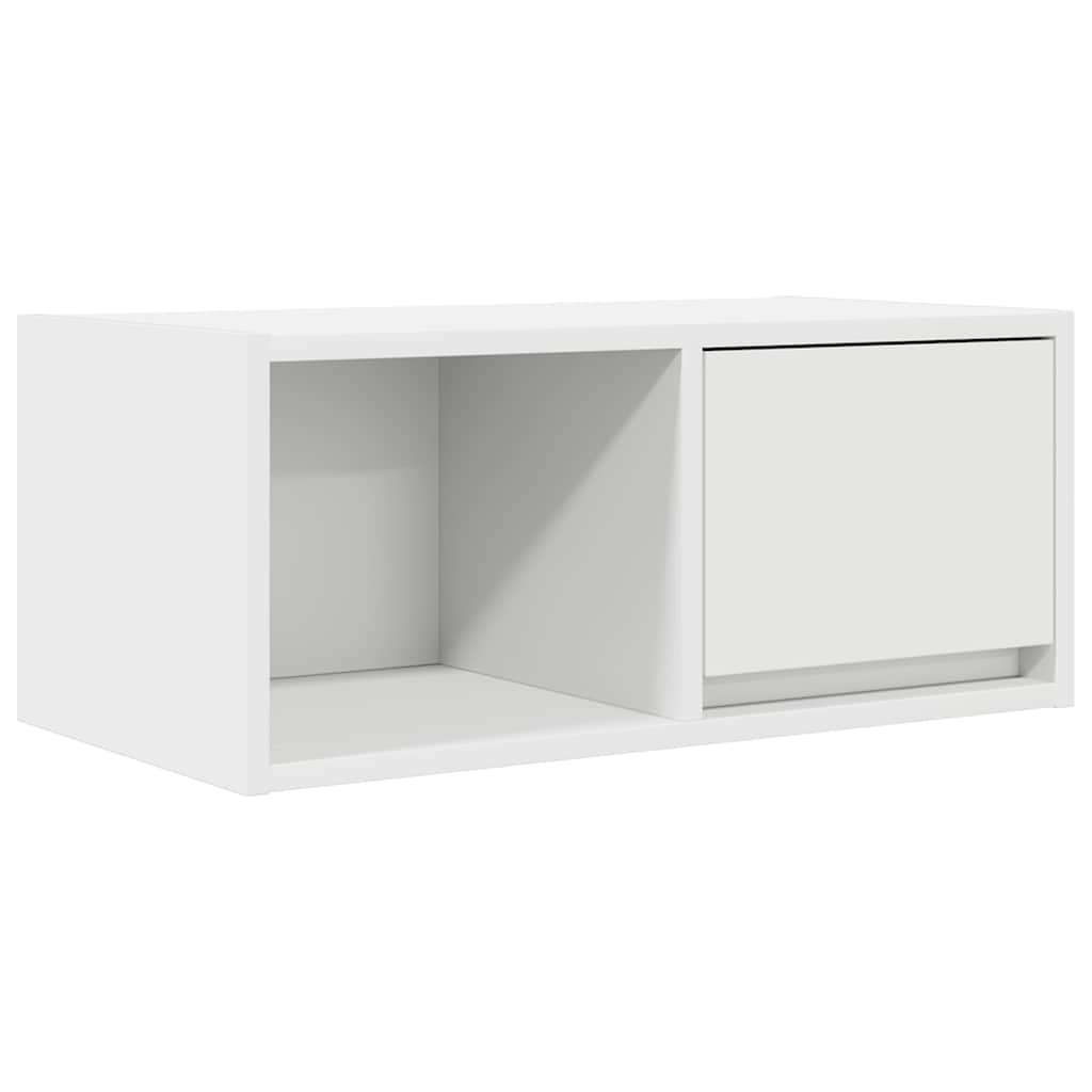 vidaXL TV Cabinet White 60x31x25.5 cm Engineered Wood 2