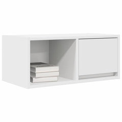vidaXL TV Cabinet White 60x31x25.5 cm Engineered Wood 4
