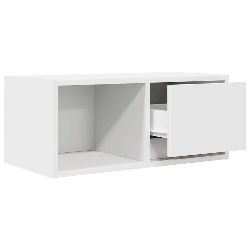 vidaXL TV Cabinet White 60x31x25.5 cm Engineered Wood 5