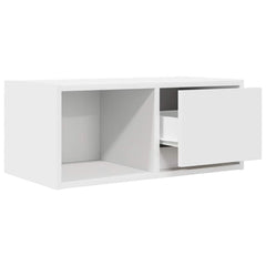 vidaXL TV Cabinet White 60x31x25.5 cm Engineered Wood 5