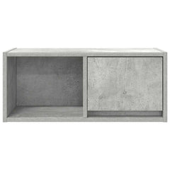 vidaXL TV Cabinet Concrete Grey 60x31x25.5 cm Engineered Wood 6