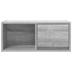 vidaXL TV Cabinet Grey Sonoma 60x31x25.5 cm Engineered Wood 6