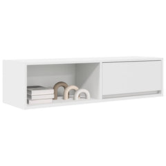 vidaXL TV Cabinets 2 pcs White 100x31x25.5 cm Engineered Wood 4