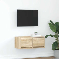 vidaXL TV Cabinet Sonoma Oak 60x31x25,5 cm Engineered Wood 1