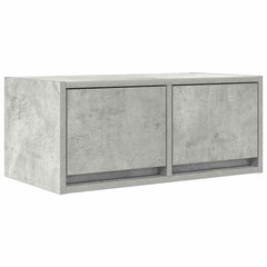 vidaXL TV Cabinet Concrete Grey 60x31x25,5 cm Engineered Wood 2