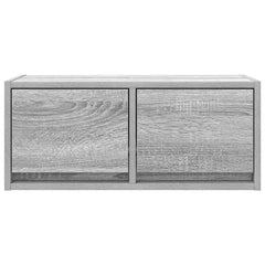 vidaXL TV Cabinets 2 pcs Grey Sonoma 60x31x25,5 cm Engineered Wood 6