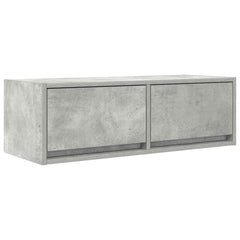 TV Cabinet 80x31x25.5 cm Engineered Wood Concrete grey