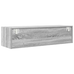 vidaXL TV Cabinet 100 x 31 x 25.5 cm Grey sonoma Engineered wood 6