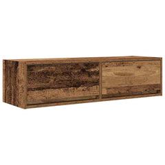 vidaXL TV Cabinet 100 x 31 x 25.5 cm Old wood Engineered wood 2