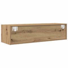 vidaXL TV Cabinet 100 x 31 x 25.5 cm Artisan oak Engineered wood 6