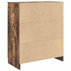 Sideboard with Drawer 71x35x84 cm Engineered Wood Smoked oak