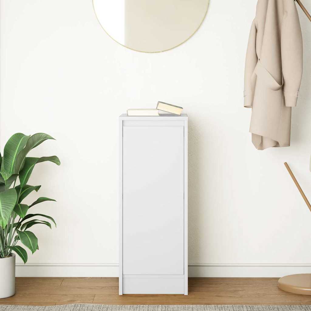 vidaXL Sideboard White 29.5x34x76 cm Engineered Wood 3