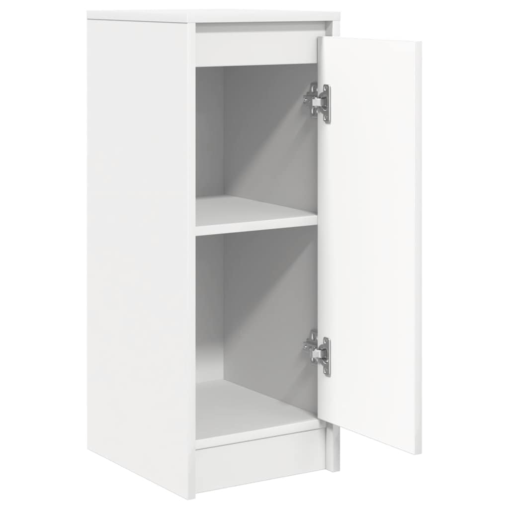 vidaXL Sideboard White 29.5x34x76 cm Engineered Wood 5