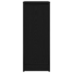 vidaXL Sideboard Black Oak 29.5x34x76 cm Engineered Wood 6