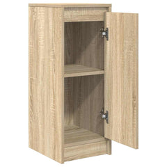 vidaXL Sideboard Sonoma Oak 29.5x34x76 cm Engineered Wood 5