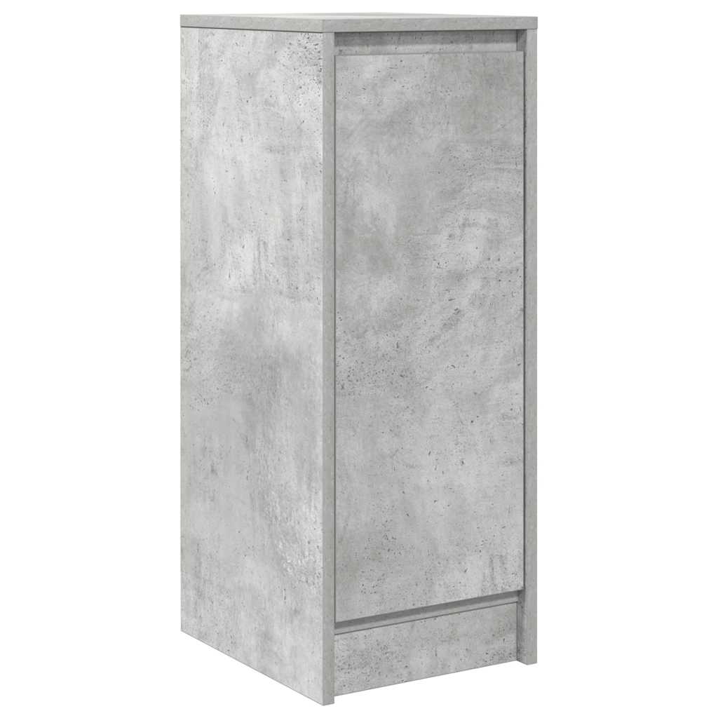 vidaXL Sideboard Concrete Grey 29.5x34x76 cm Engineered Wood 2