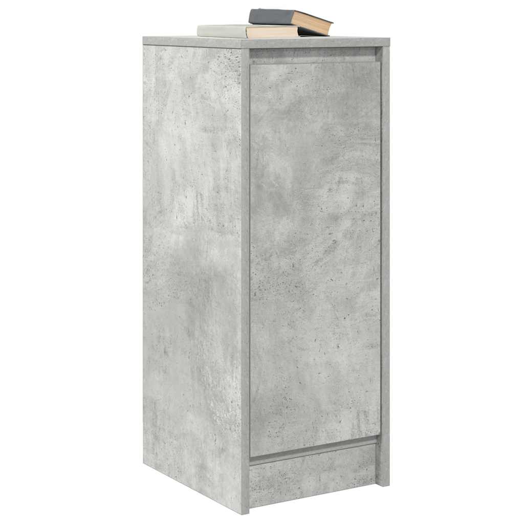 vidaXL Sideboard Concrete Grey 29.5x34x76 cm Engineered Wood 4