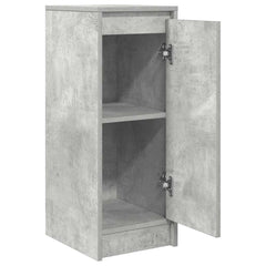 vidaXL Sideboard Concrete Grey 29.5x34x76 cm Engineered Wood 5
