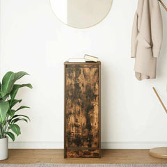 vidaXL Sideboard Smoked Oak 29.5x34x76 cm Engineered Wood 3