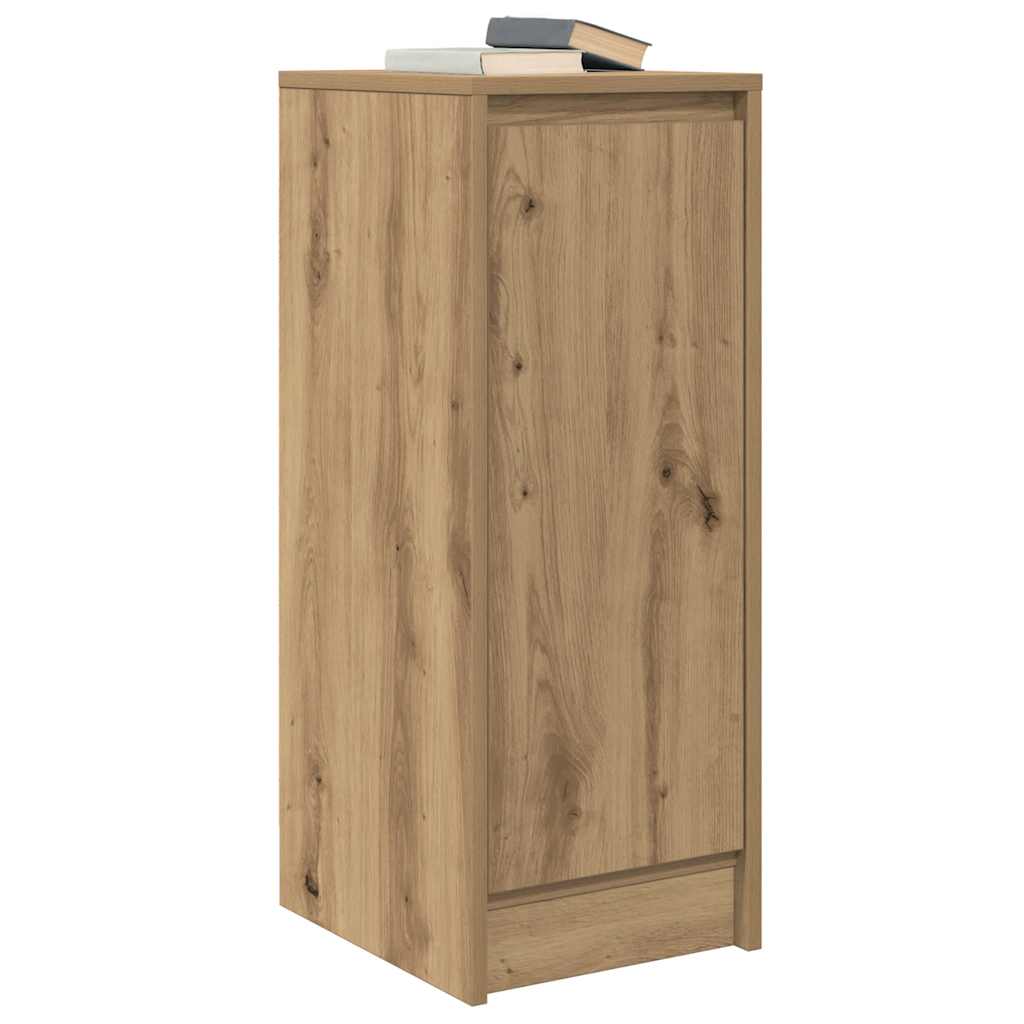 vidaXL Sideboard Artisan Oak 29.5x34x76 cm Engineered Wood 4