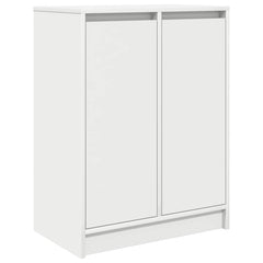 vidaXL Sideboard White 57x34x76 cm Engineered Wood 2