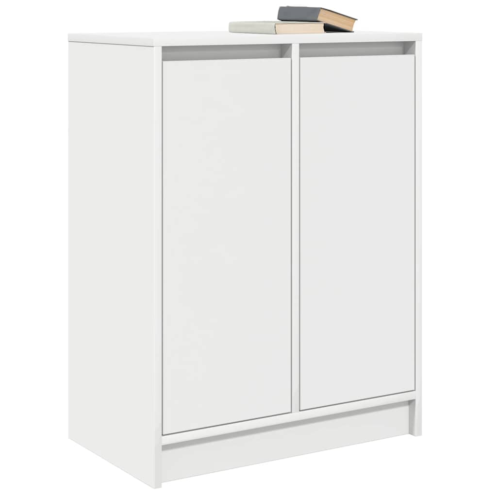 vidaXL Sideboard White 57x34x76 cm Engineered Wood 4