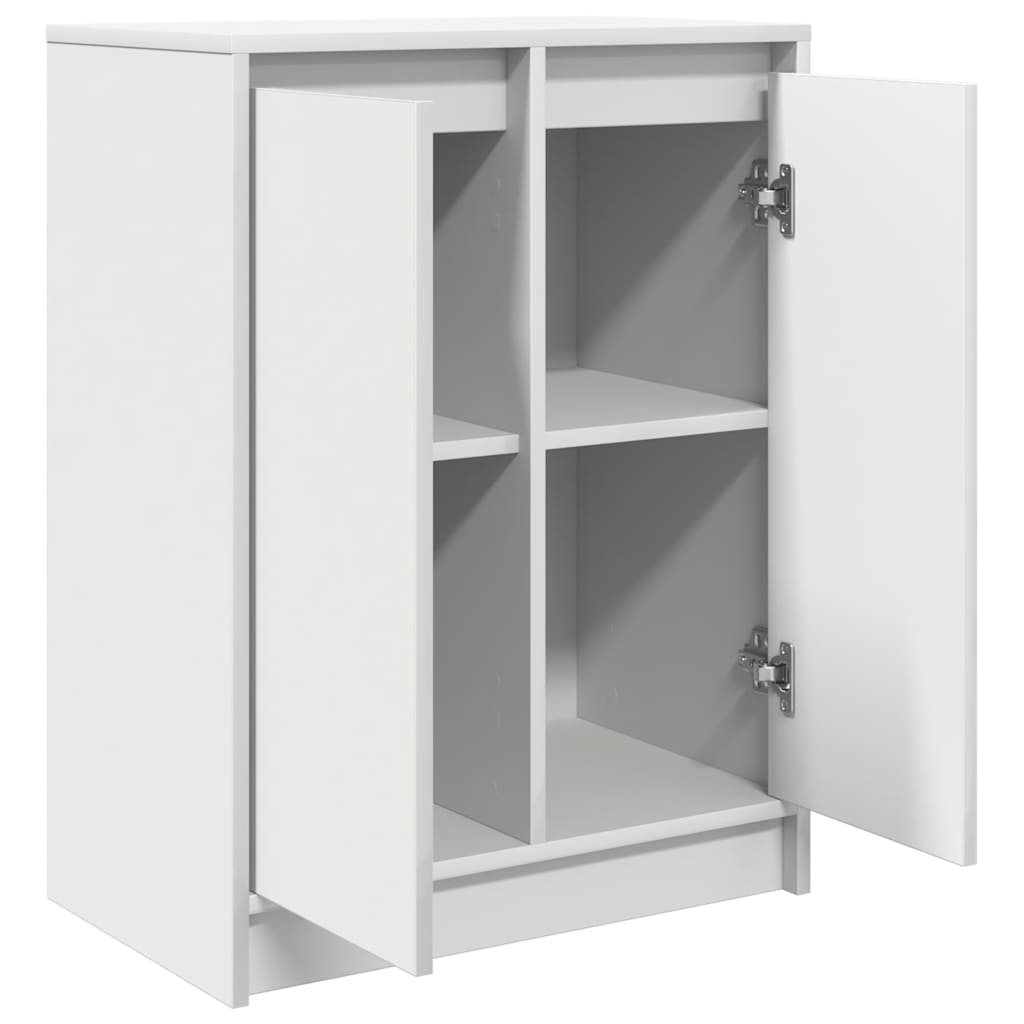 vidaXL Sideboard White 57x34x76 cm Engineered Wood 5
