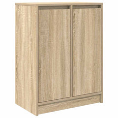 vidaXL Sideboard Sonoma Oak 57x34x76 cm Engineered Wood 2