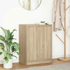 vidaXL Sideboard Sonoma Oak 57x34x76 cm Engineered Wood 1