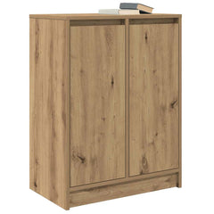 vidaXL Sideboard Artisan Oak 57x34x76 cm Engineered Wood 4