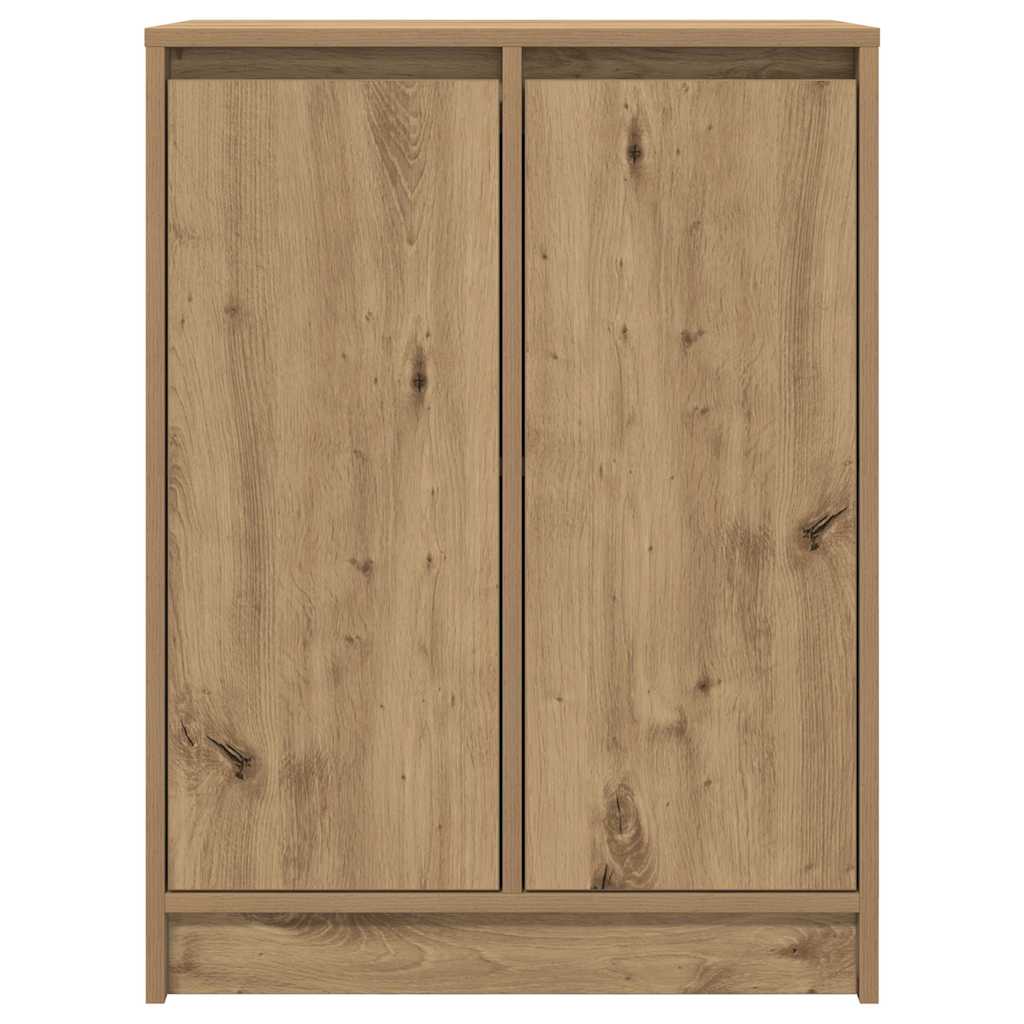 vidaXL Sideboard Artisan Oak 57x34x76 cm Engineered Wood 6