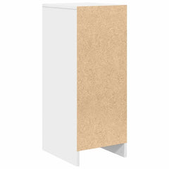 Sideboard 29,5x34x76 cm Engineered Wood White