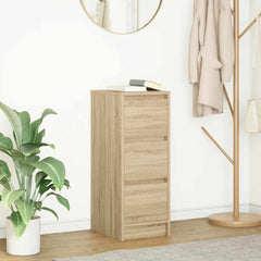 Sideboard 29,5x34x76 cm Engineered Wood Sonoma oak