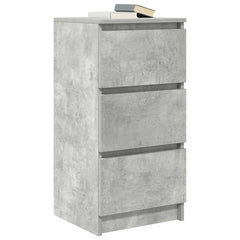 vidaXL Sideboard Concrete Grey 37.5x35x76 cm Engineered Wood 4