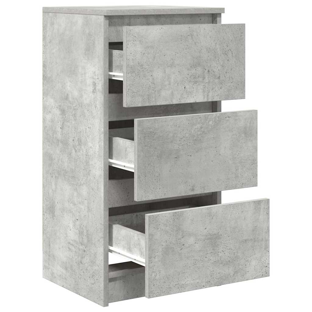 vidaXL Sideboard Concrete Grey 37.5x35x76 cm Engineered Wood 5