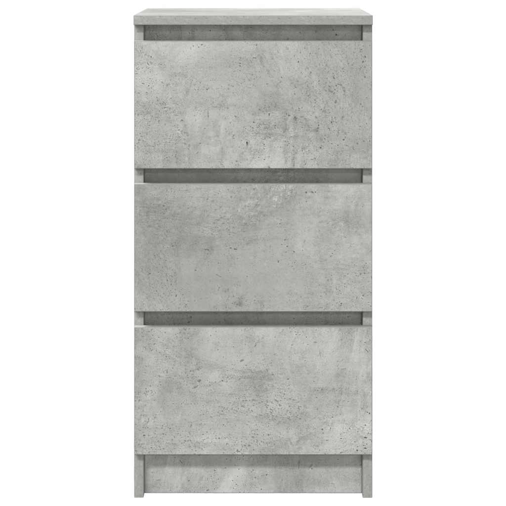 vidaXL Sideboard Concrete Grey 37.5x35x76 cm Engineered Wood 6
