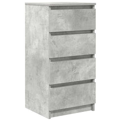 vidaXL Sideboard Concrete Grey 37.5x35x76 cm Engineered Wood 2