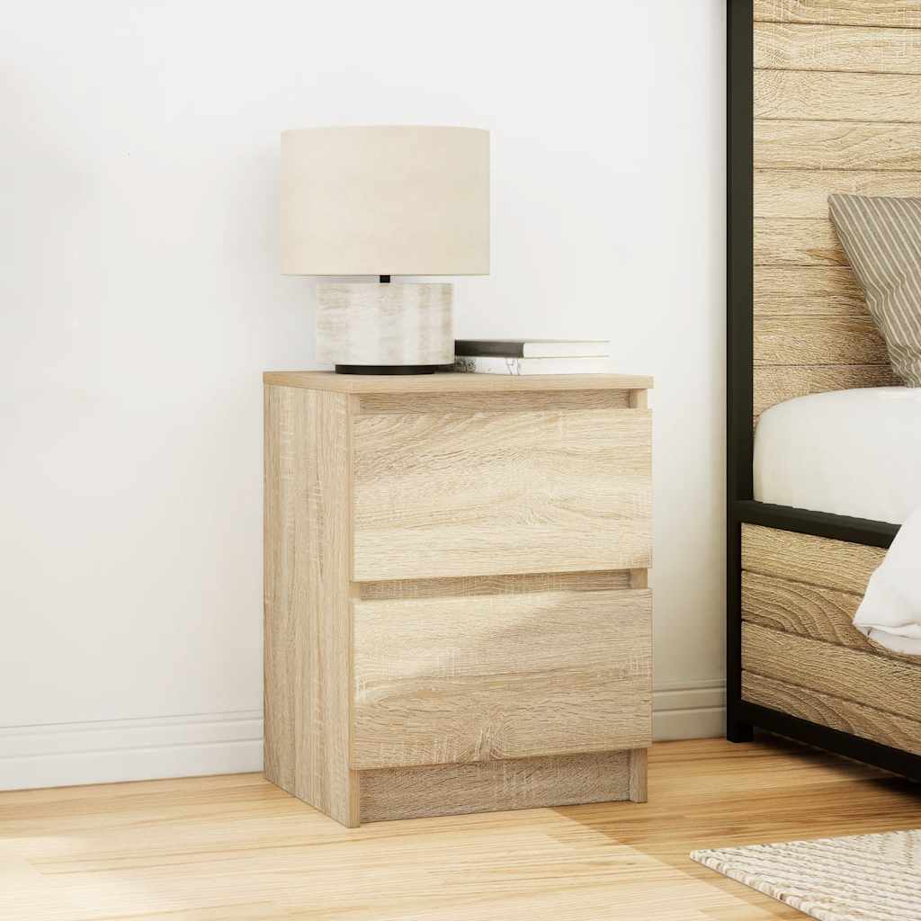 vidaXL TV Cabinet Sonoma Oak 40x35x54 cm Engineered Wood 3