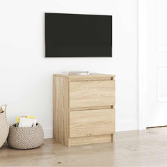 vidaXL TV Cabinet Sonoma Oak 40x35x54 cm Engineered Wood 1