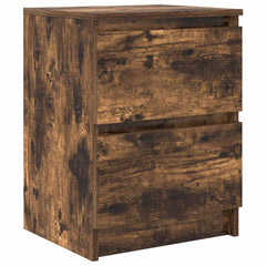 vidaXL TV Cabinet Smoked Oak 40x35x54 cm Engineered Wood 2