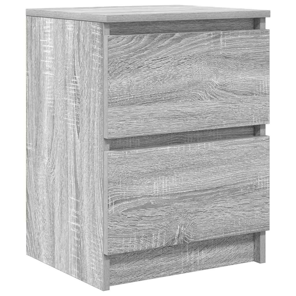 vidaXL TV Cabinet Grey Sonoma 40x35x54 cm Engineered Wood 2