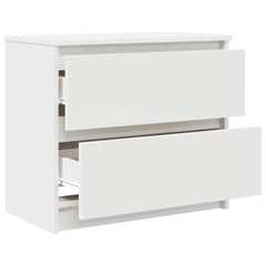 TV Cabinet 60x35x54 cm Engineered Wood White