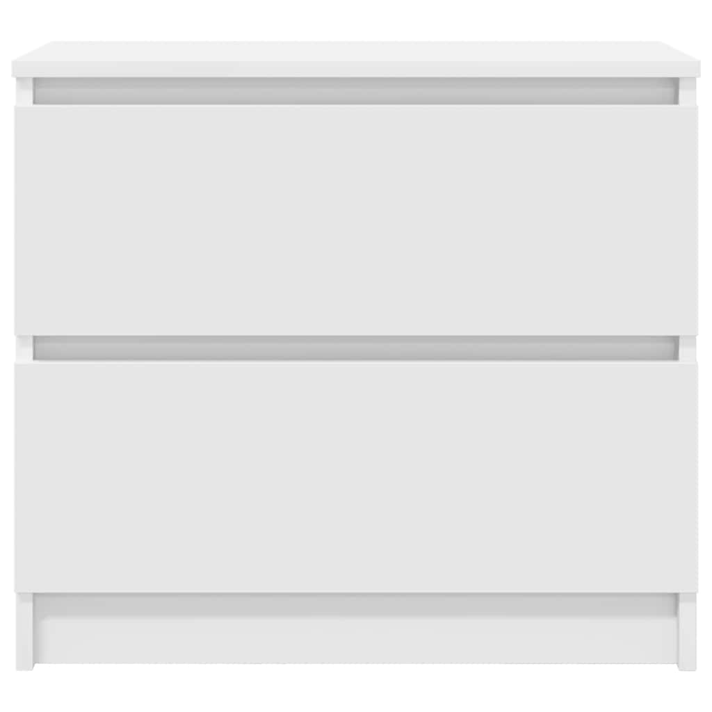 TV Cabinet 60x35x54 cm Engineered Wood White