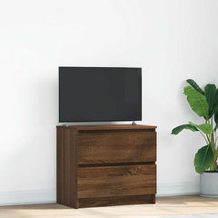 TV Cabinet 60x35x54 cm Engineered Wood Brown oak