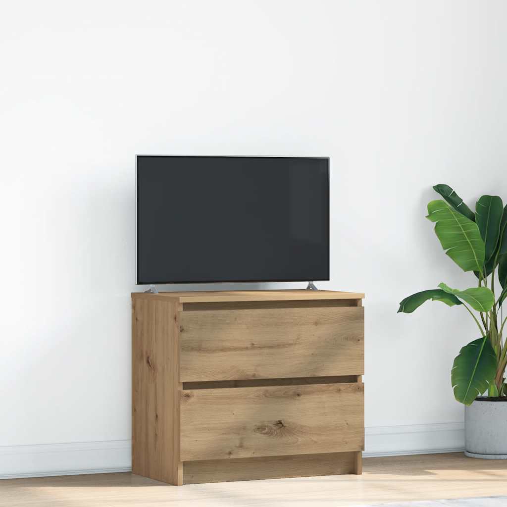 TV Cabinet 60x35x54 cm Engineered Wood Artisan oak