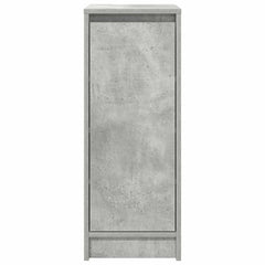 vidaXL Shoe Cabinet Concrete Grey 29.5x34x76 cm Engineered Wood 6